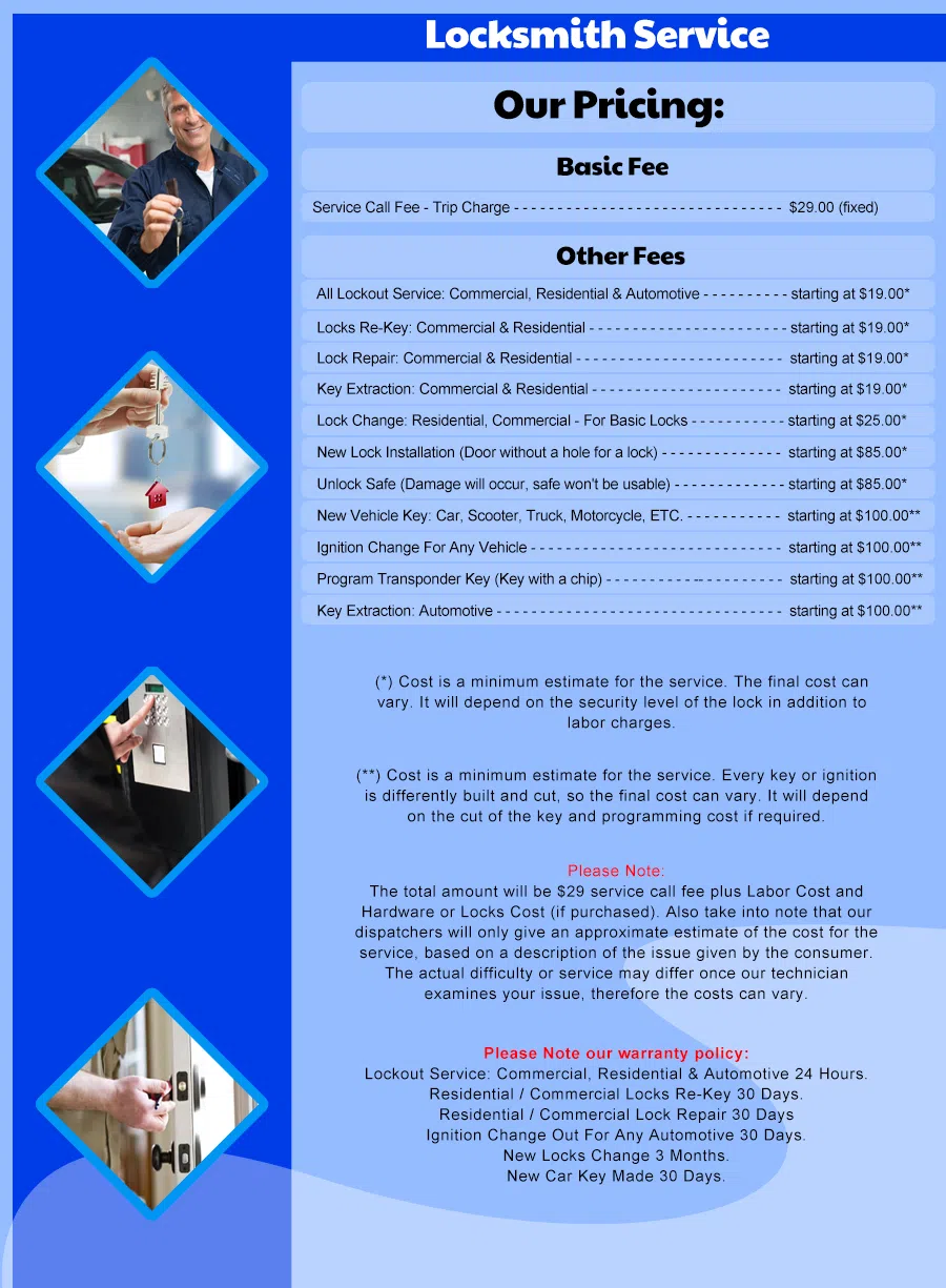 Beverly Glen CA Locksmith Store, Beverly Glen, CA 323-486-3341